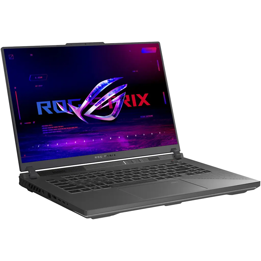 Игровой ноутбук ASUS ROG Strix G16 G614FR AMD Ryzen 9 9955HX3D до 5, 4 ГГц, 16 дюймов, 2, 5 КБ, WQXGA, IPS, 240 Гц, 32 ГБ DDR5, 1 ТБ SSD, NVIDIA GeForce RTX 5070 Ti 12 ГБ GDDR7, Windows 11 Pro, Eclipse Grey - фото 13