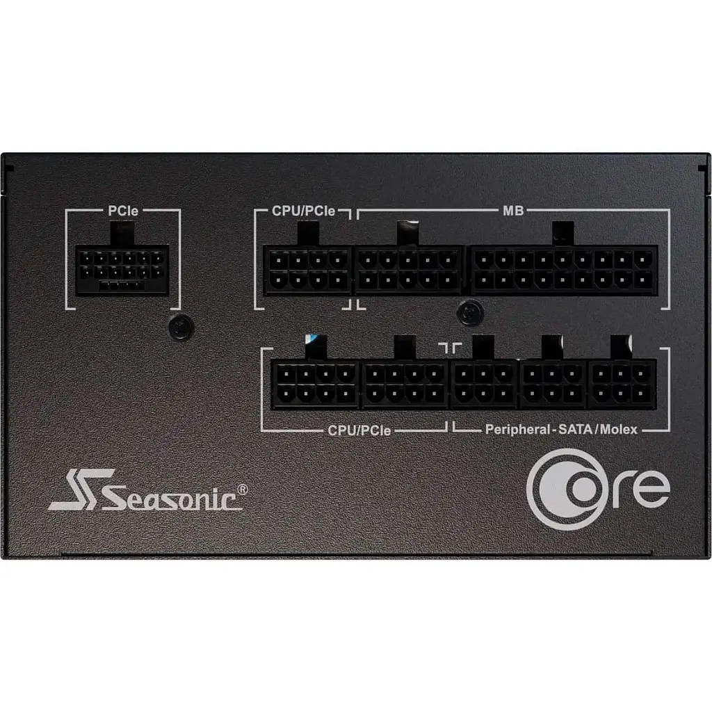 Блок питания ATX 850W BLACK CORE GX-850-ATX31 SEASONIC - фото 7