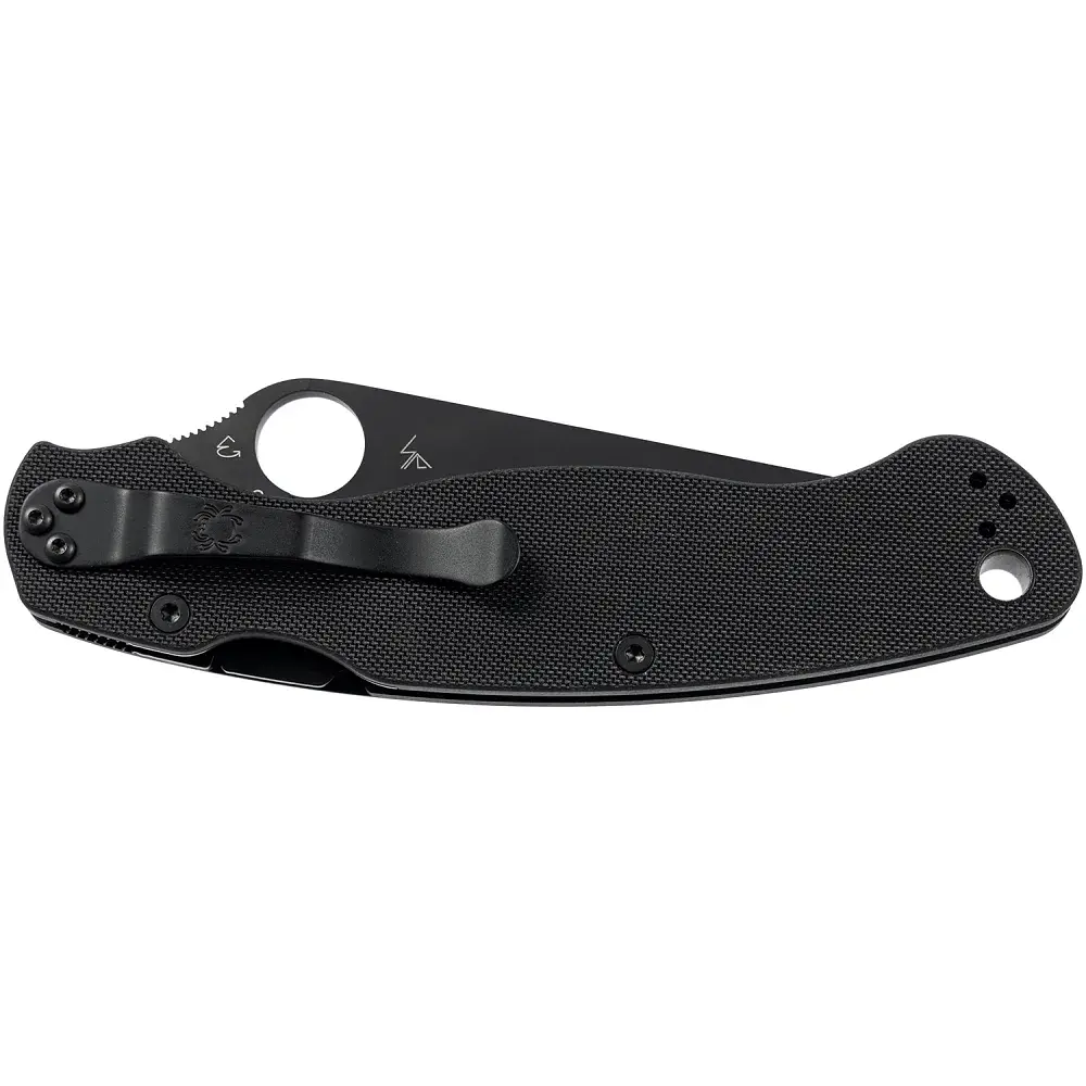 Ніж Spyderco Military 2 Black Blade - фото 4
