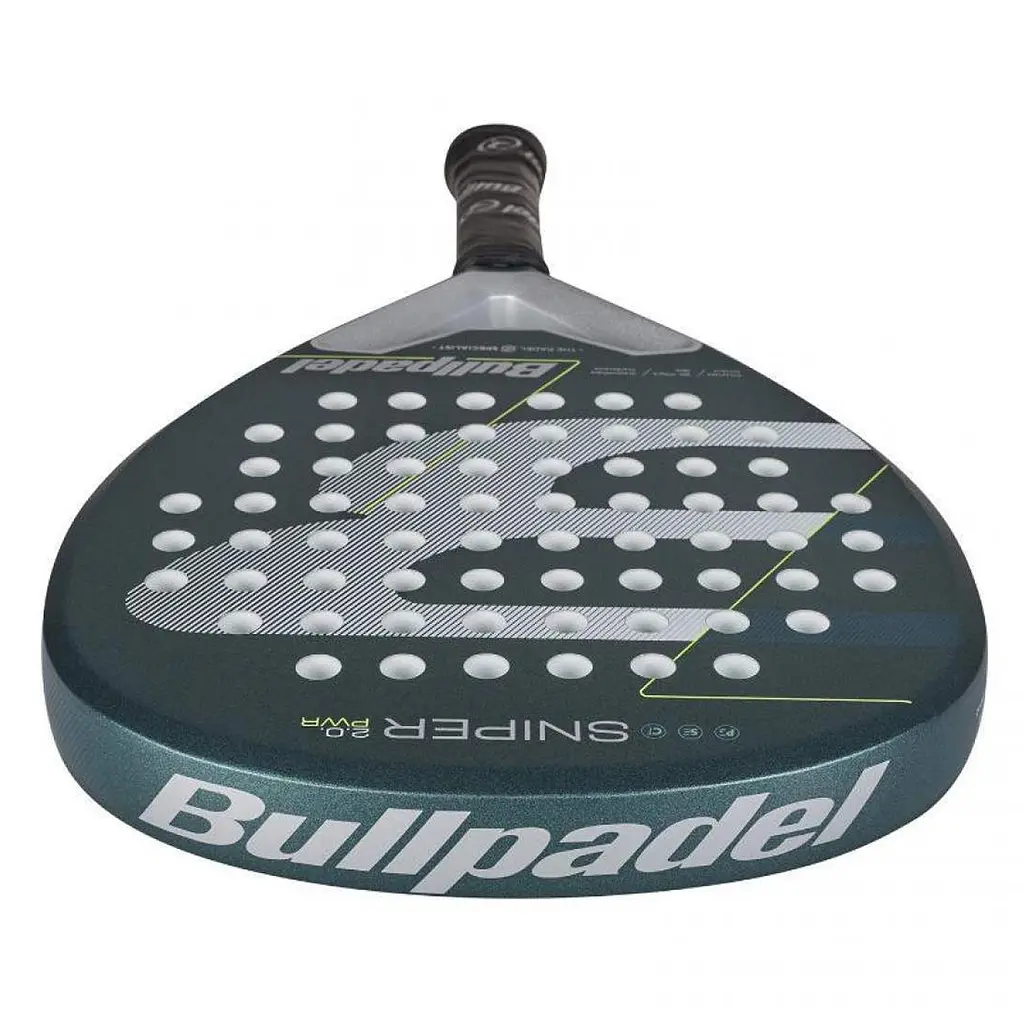 Ракетка для падел тенісу BULLPADEL SNIPER 2.0 POWER LIGHT BLUE 2026 - фото 4