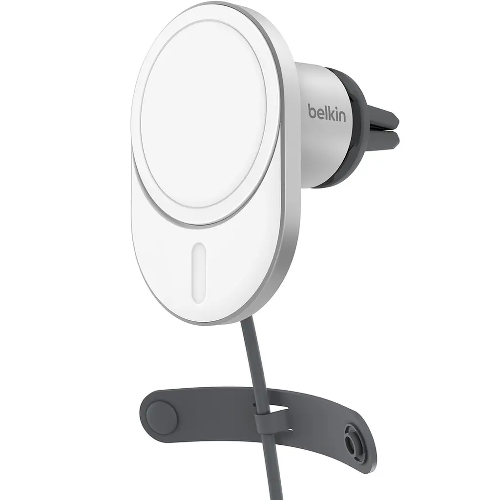 Автомобильный держатель смартфона Belkin Magnetic Qi2 беспроводная зарядка teh0018467 - фото 2