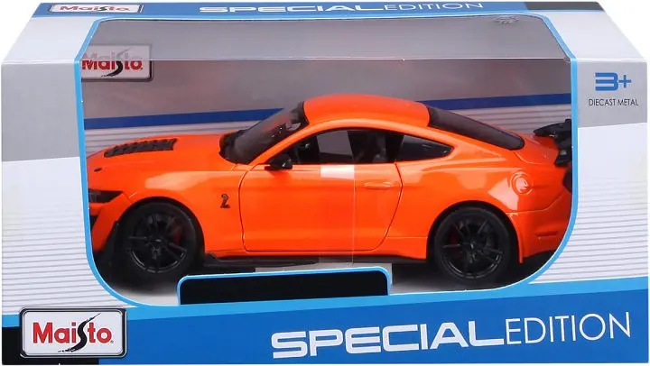 Автомодель Maisto 2020 Ford Mustang Shelby GT500 , оранжевий, 1:24 (31532 orange) - фото 6