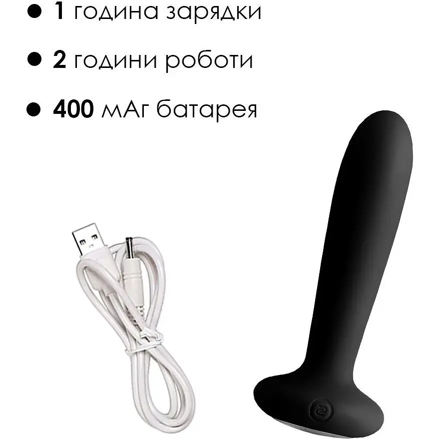 Анальна пробка Svakom Primo Black - фото 5