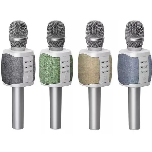 Караоке микрофон Tosing XR-27 беспроводной портативный 2 в 1 функция Bluetooth колонки + режим фонограммы серый (XR-27_1340) - фото 2