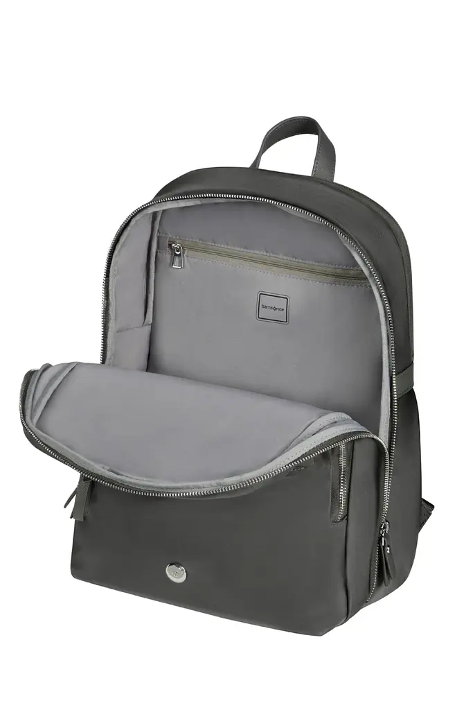 Рюкзак 14,1" Samsonite KARISSA EVO GUNMETAL GREEN 38,5x27,5x13 KP2*24010 - фото 2