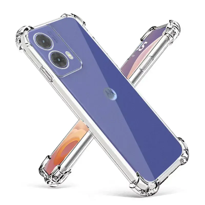 Чохол до мобільного телефона BeCover Anti-Shock Motorola Moto G85 Clear (712310) - фото 2