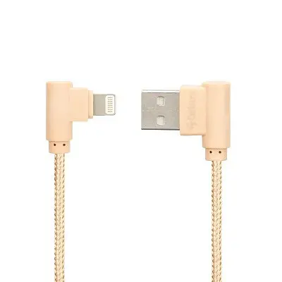 USB кабель Gelius Pro Emperor 1A Apple Lightning Gold - фото 1