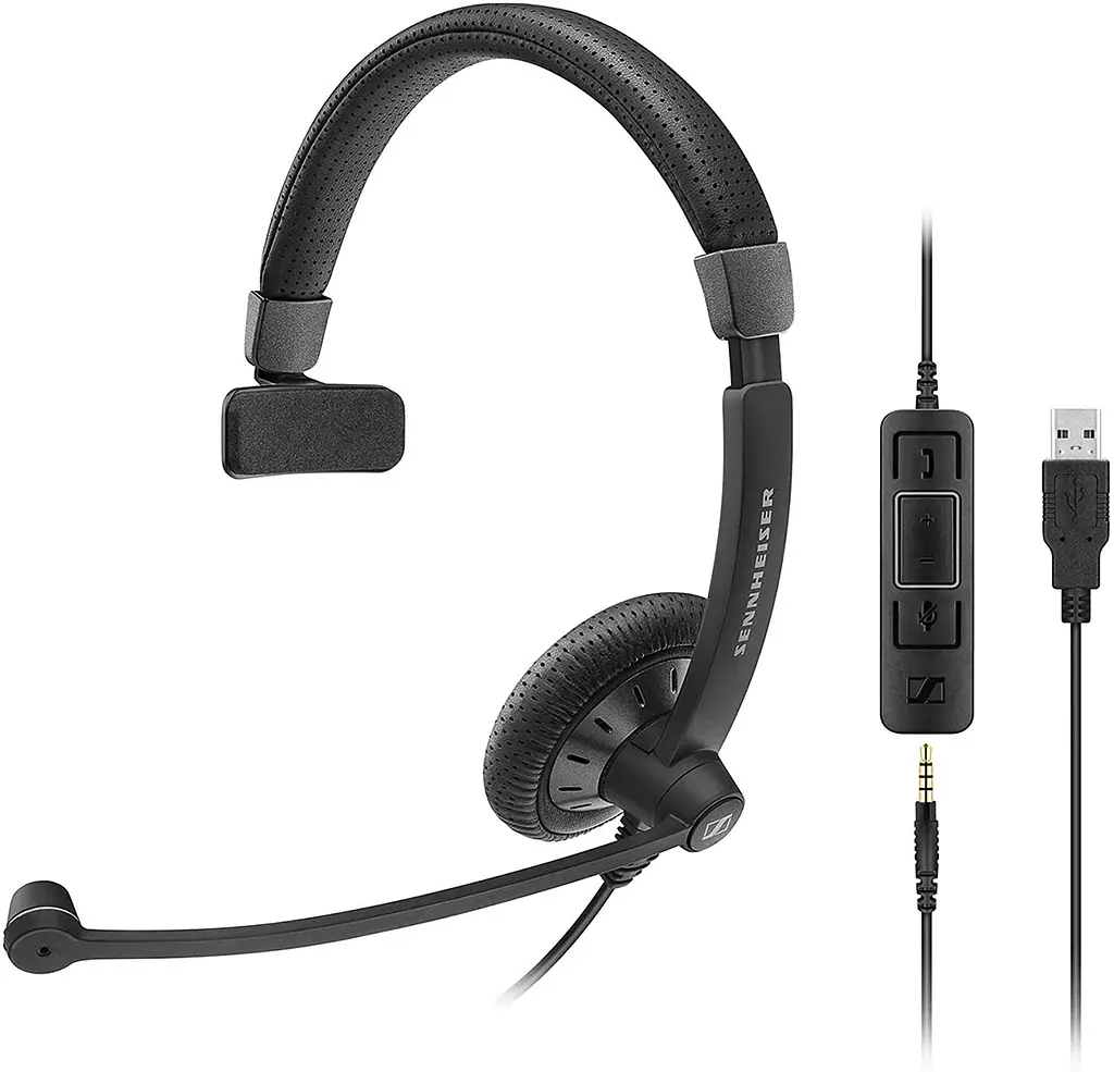Гарнітура Sennheiser Epos I SC 45 USB / 3.5 мм MS Mono (1000634) - фото 1