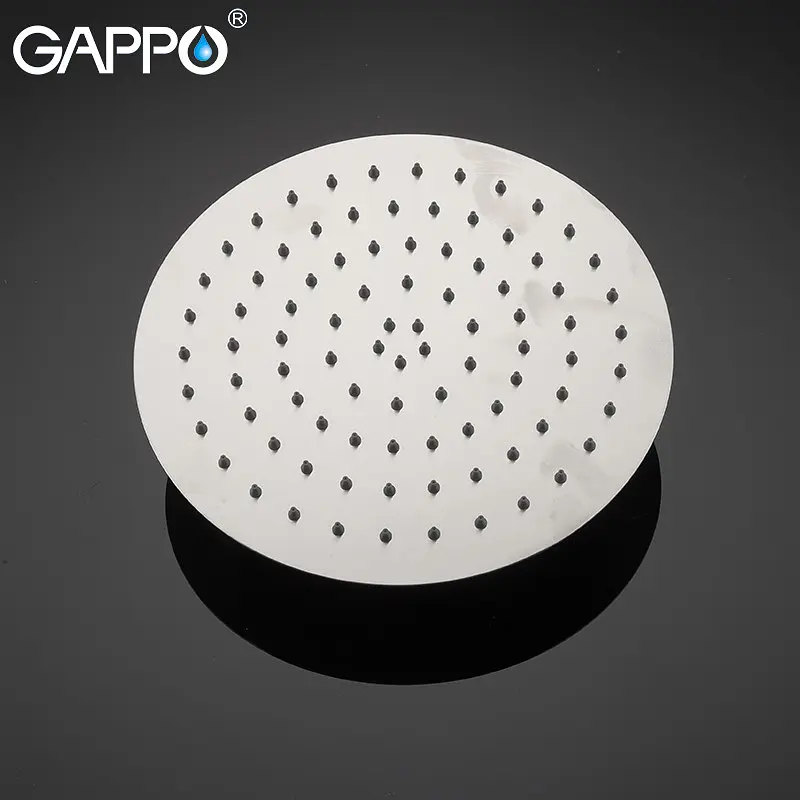 Душова система Gappo G2499-20, вилив - перемикач на лійку або верхній душ, Нержавіюча сталь - фото 4