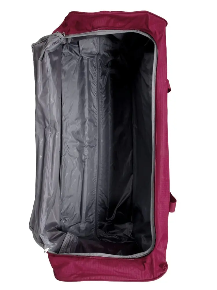 Дорожня сумка на колесах супергігант XXL Worldline 898/95 95×39.5×41см 151.9л Червоний - фото 2