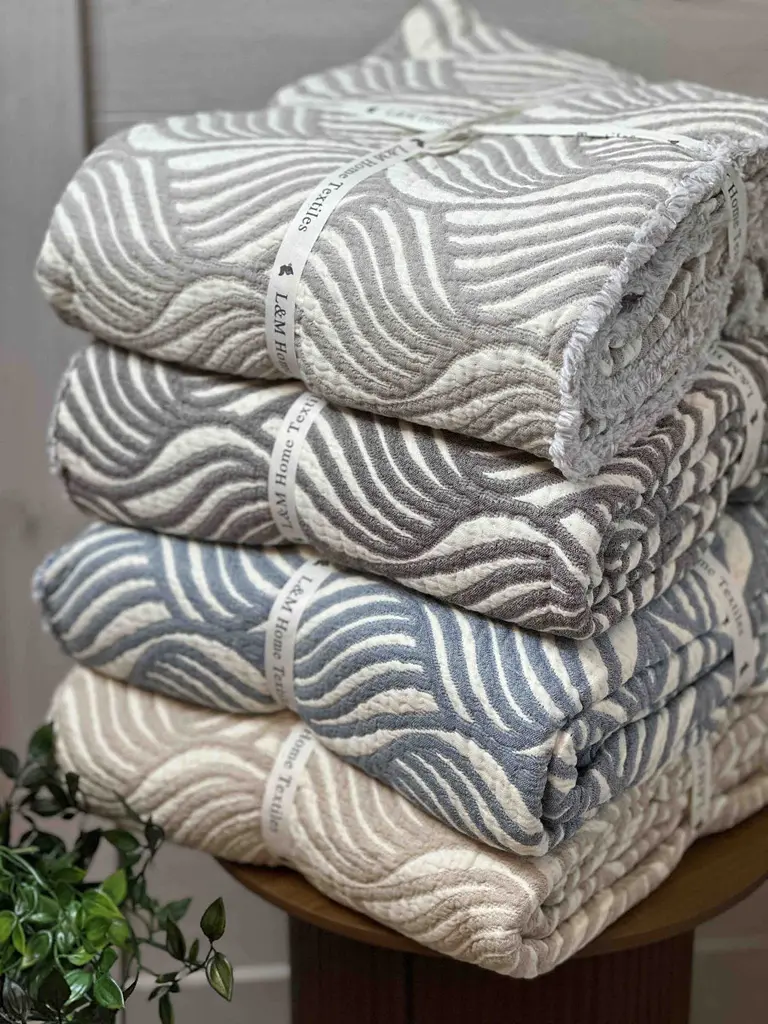 Плед двосторонній мусліновий євро L&M Home Textiles 20290 200х220 см сірий - фото 3