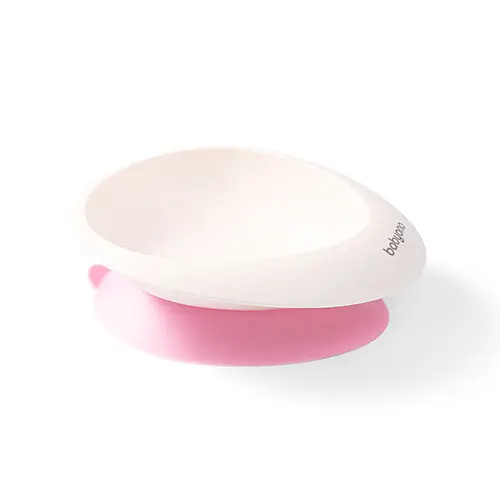 Мисочка з присоскою та ложечкою Babyono Рожевий - фото 4