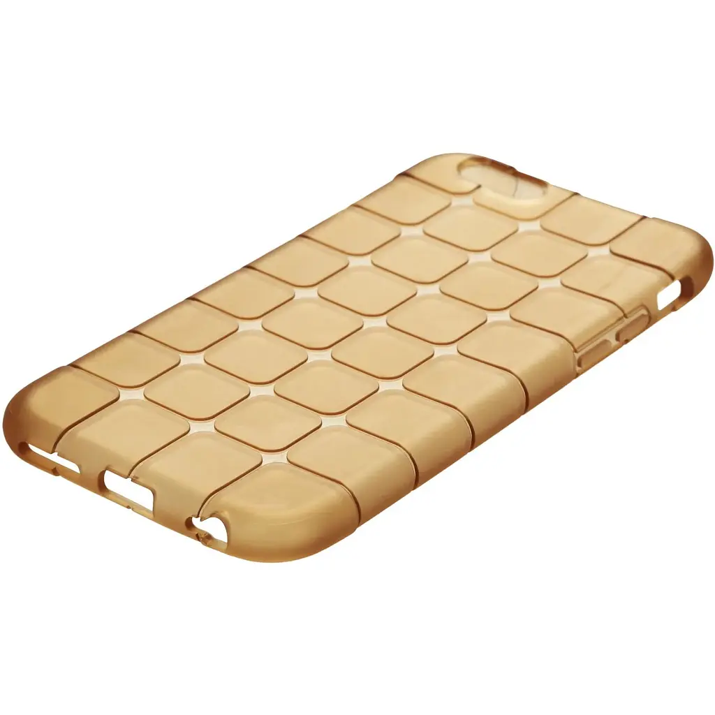Чохол-накладка Toto TPU case square iPhone 6/6s Gold - фото 3
