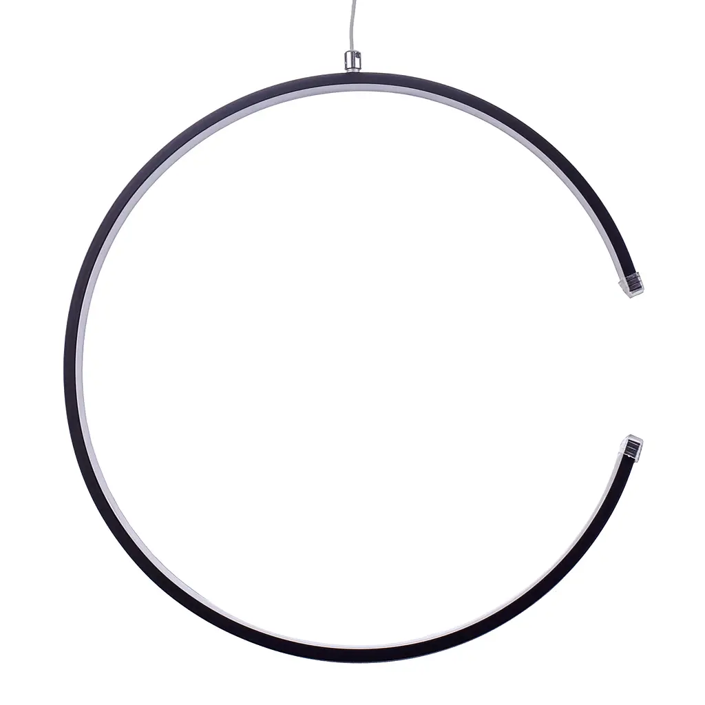 Світильник стельовий Brille підвісний світлодіодний сучасний BL-552S/22W WW BK - фото 4