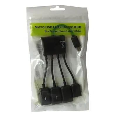 Концентратор Lapara (LA-MicroUSB-OTG-HUB black) - фото 9