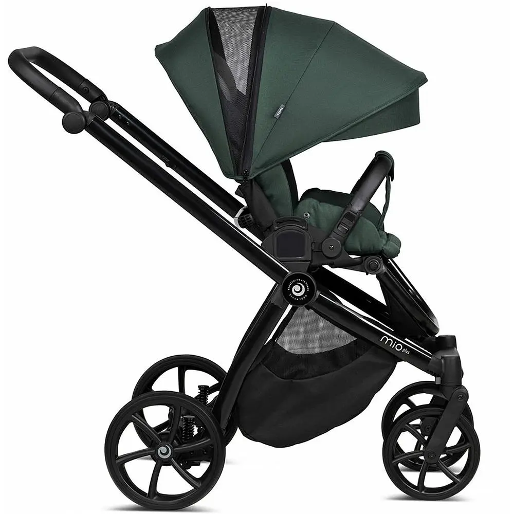 Коляска Tutis Mio Plus Thermo Pacific green, універсальна 2 в 1, темно-зелена (1352240) - фото 6
