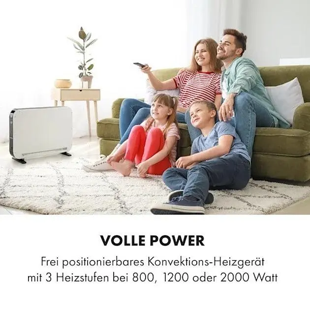 Конвекторный обогреватель Klarstein Baltrum 2000 Вт (10035033) - фото 2