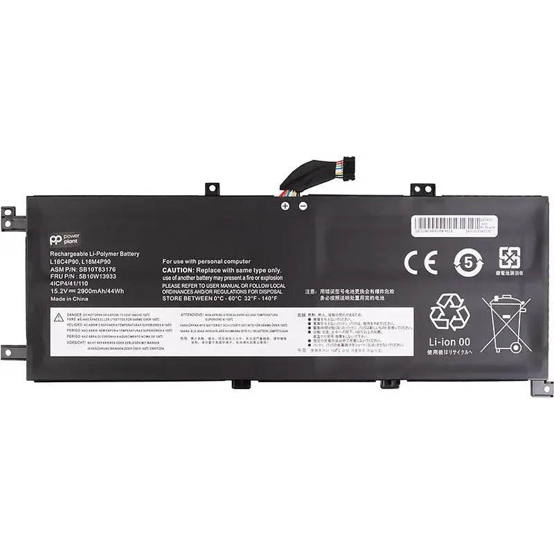 Акумулятор PowerPlant для ноутбуків LENOVO ThinkPad L13 (L18M4P90) 15.2V 2900mAh (NB482801) - фото 2