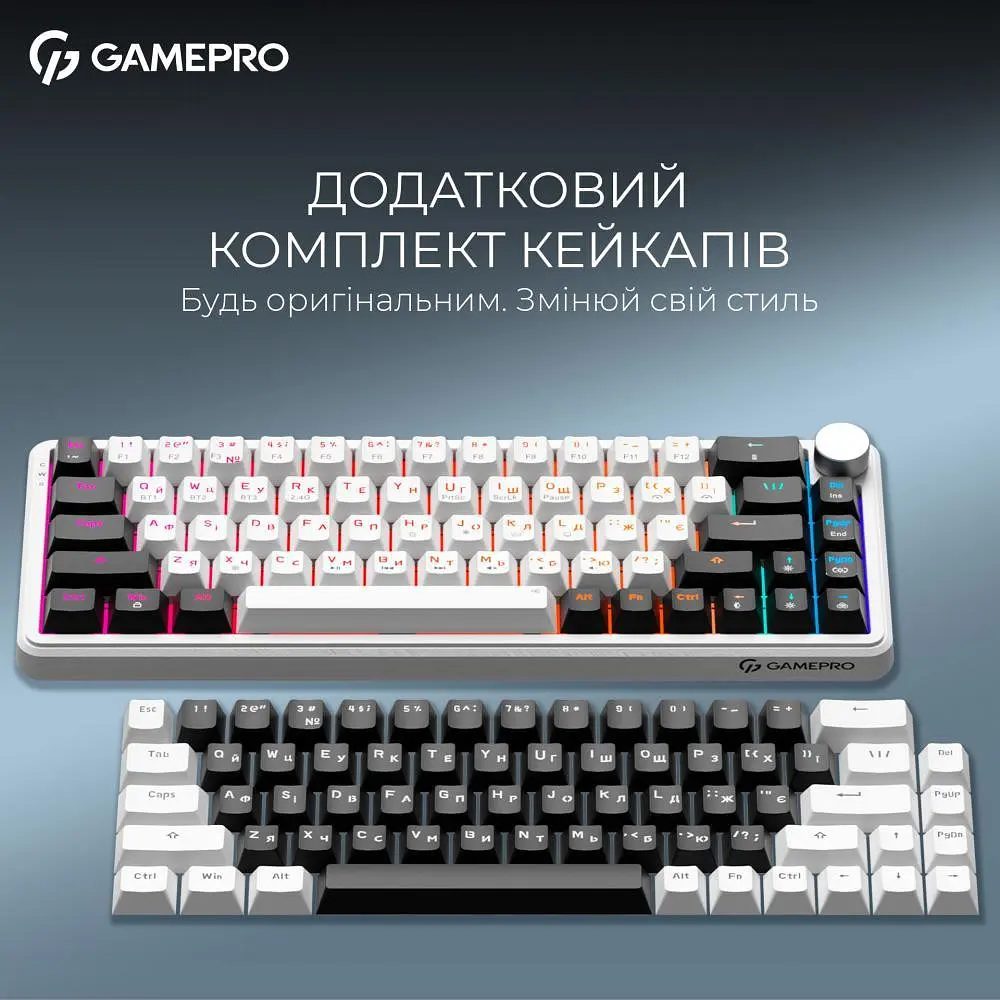 Клавіатура GamePro Asgard Valhalla MK210W Pro White - фото 5