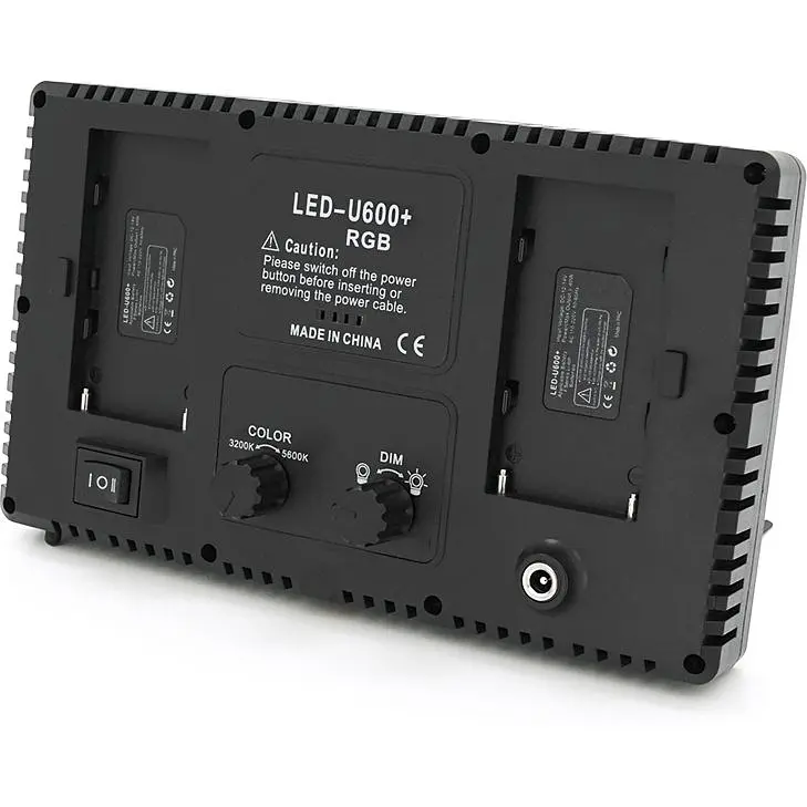 Прожектор Прожектор Voltronic RGB YT37277 600LED для фото и видео 210x125 мм Box - фото 2
