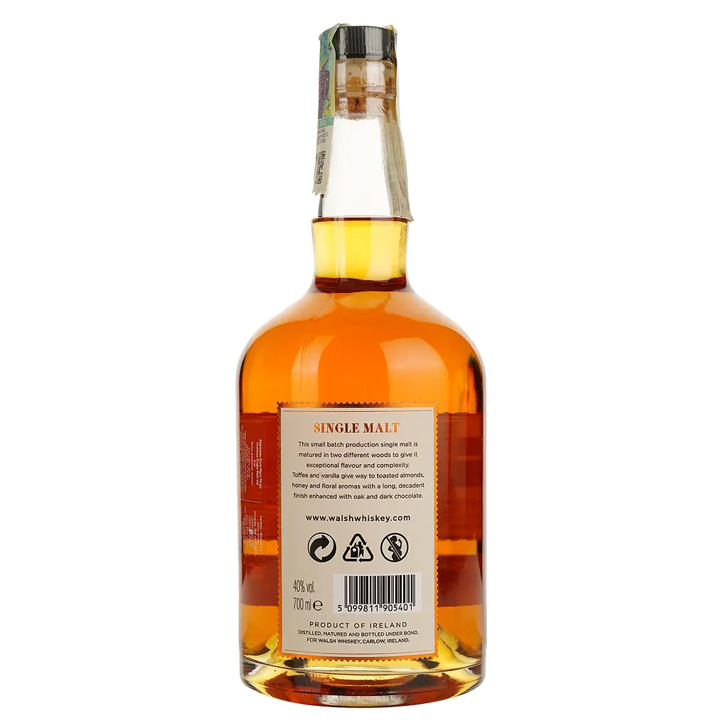 Віскі The Irishman Single Malt Retro 40% 0.7 л (522120) - фото 2