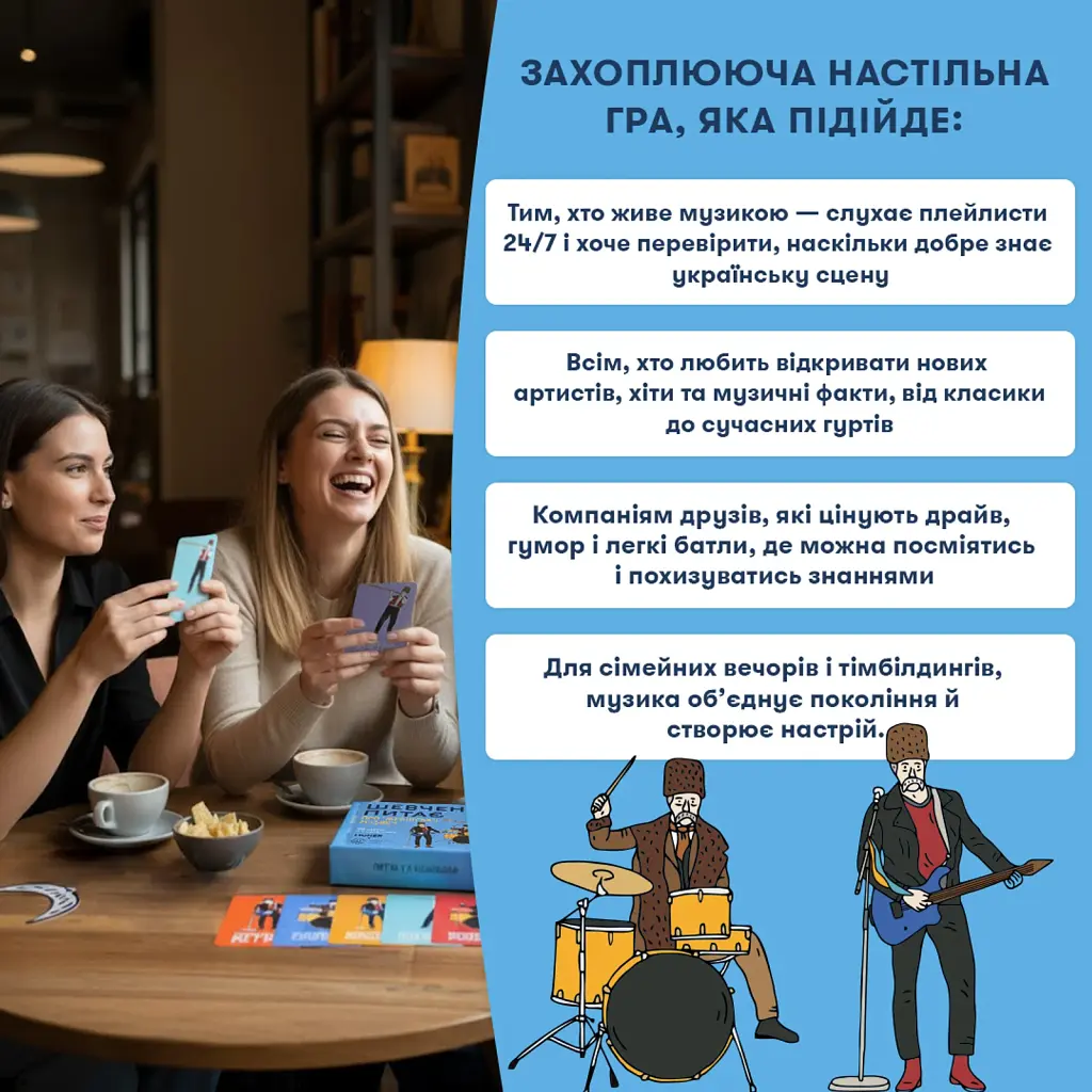 Настільна гра ORNER x Bezodnya Music «Шевченко питає про українську музику» - фото 7