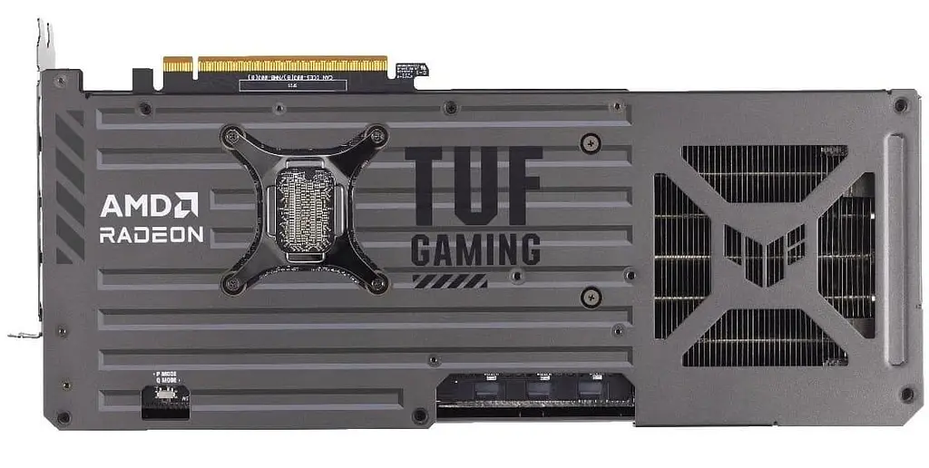 Видеокарта ASUS AMD Radeon RX 9070 XT 16GB TUF Gaming OC (TUF-RX9070XT-O16G-GAMING) (GDDR6, 256 bit, PCI-E v5.0 x16) - фото 7