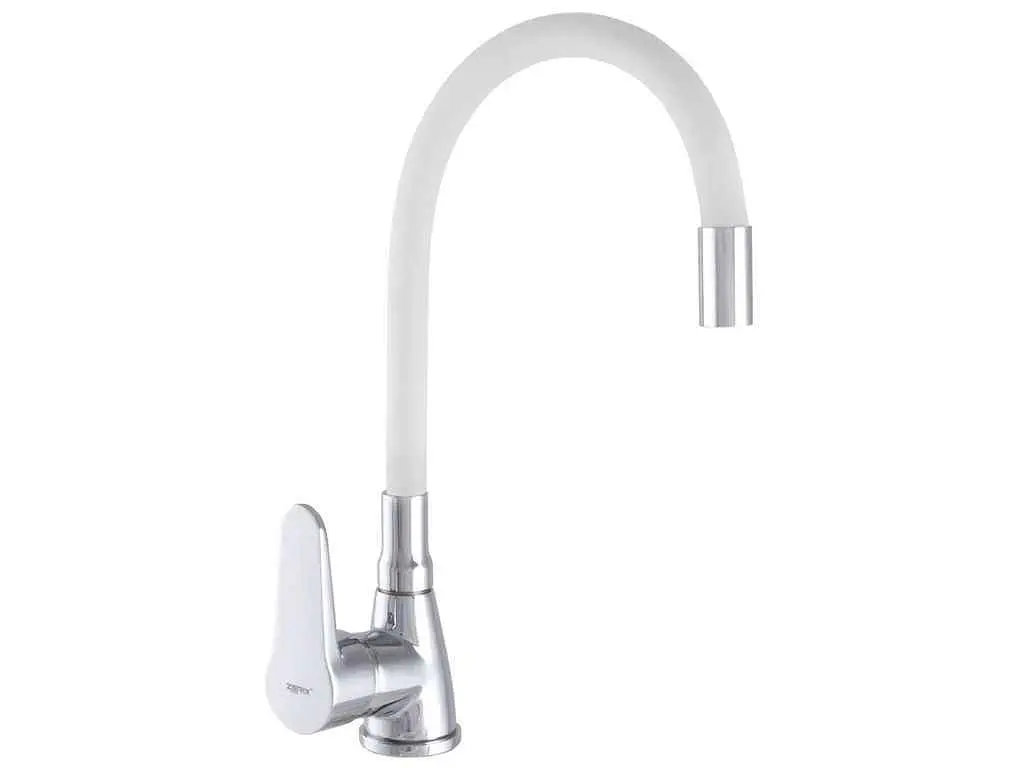 Змішувач ZERIX на мийку білий SOP7 146 REFLECTOR WHITE