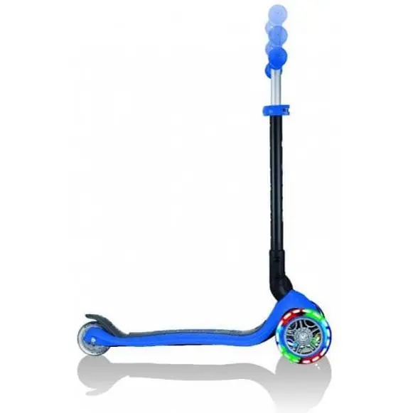 Самокат Globber Go up foldable plus, колеса з підсвічуванням, синій (643-100) - фото 2