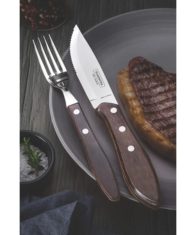 Набор приборов для гриля Tramontina Barbecue Polywood 4 предмета - фото 5