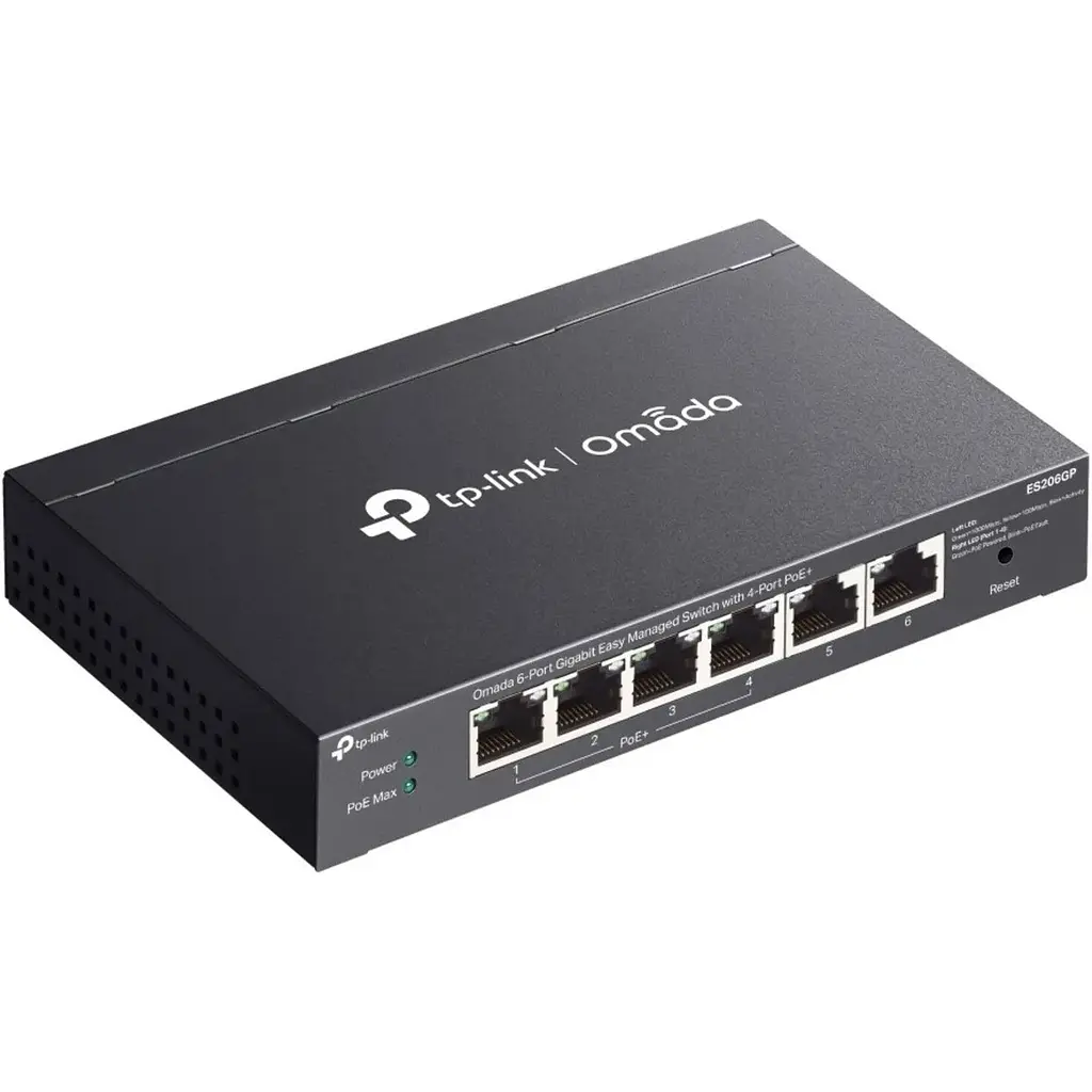 Комутатор TP-Link Omada ES206GP [148452] - фото 2