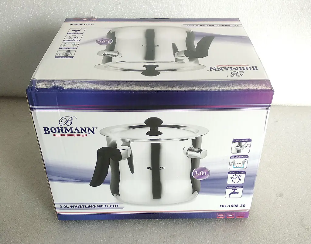 Молочник зі свистком Bohmann BH 1008-30 3л - фото 4