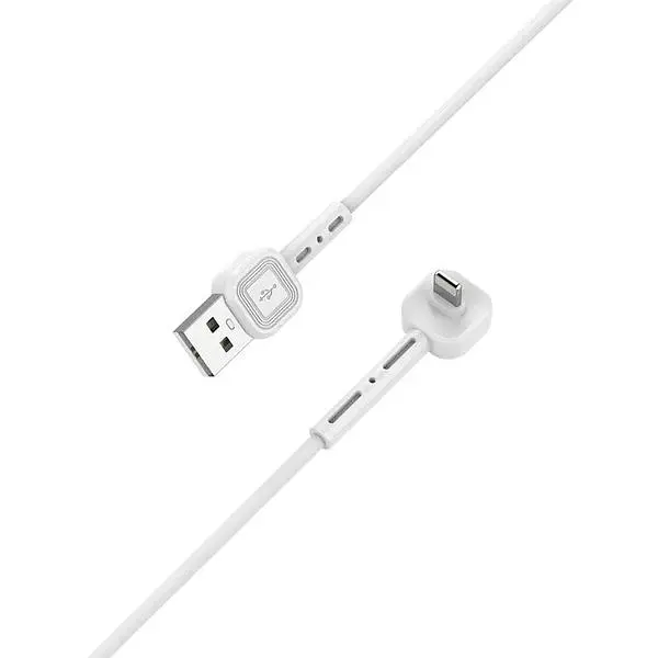 Кабель Awei CL-65 Lightning cable 1m White - фото 2