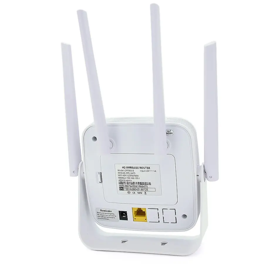 3G/4G LTE мобильный роутер Wi-Fi Voltronic CPE-903B АКБ 3000mAh - фото 2