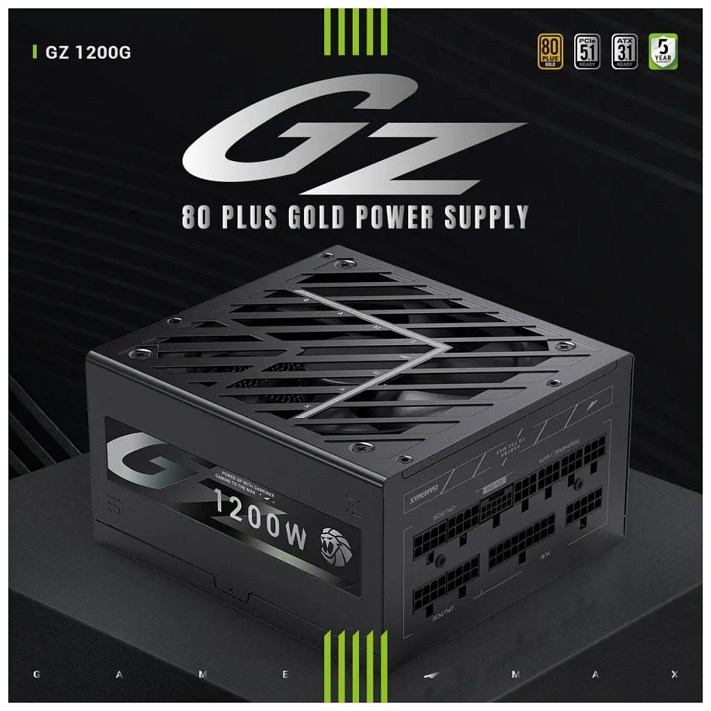 Блок живлення Gamemax 1200W (GZ 1200G BK) - фото 4