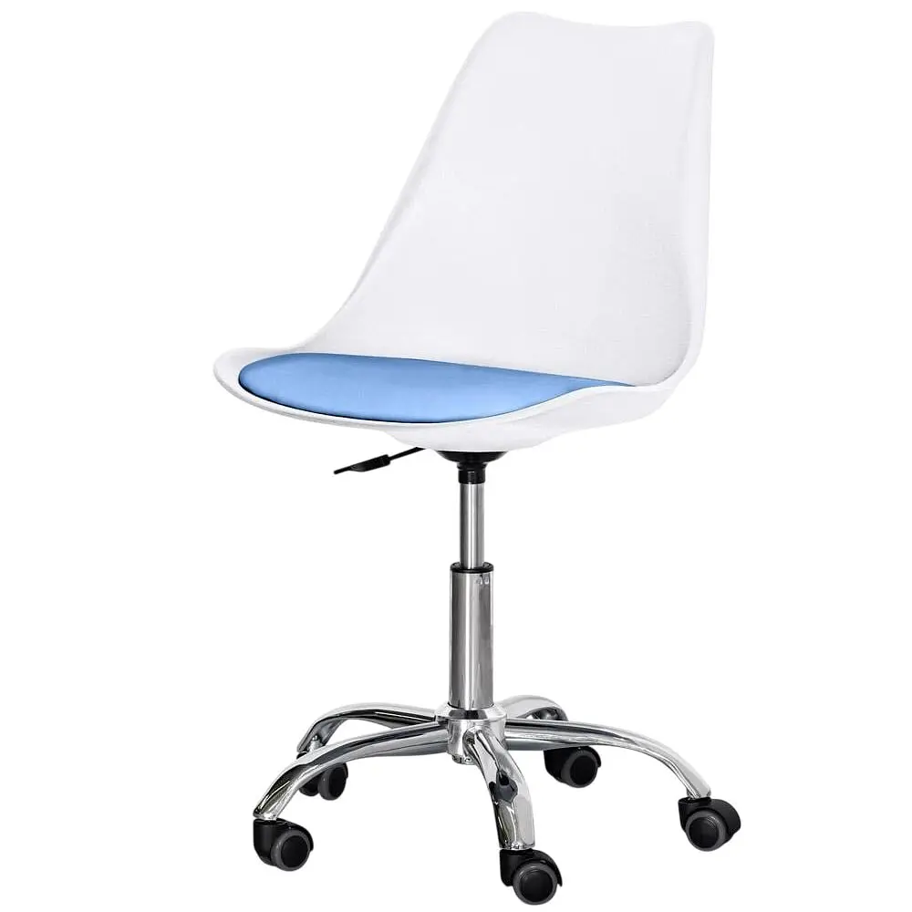 Крісло Evo-Kids Capri White/Blue 4 шт. (H-231 W/BL-Х4) - фото 2