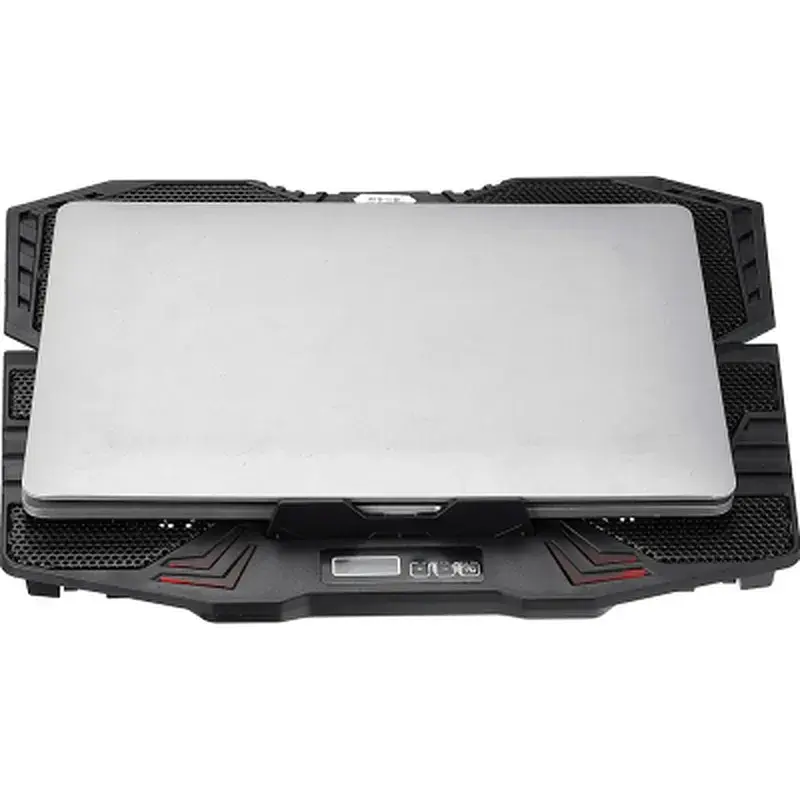 Підставка до ноутбука Ice Coorel 10-15", 1*125mm 1400 RPM + 4*70mm 2500 RPM, 2*USB, 365x297x30mm, Blue (K5Bl) - фото 7