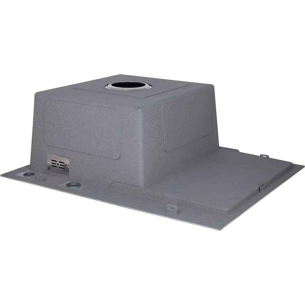 Мойка для кухни Lidz Handmade H6350R интегрированная крыло справа 3.0/1.0 мм Brushed Steel (LDH6350BRUR45587) - фото 3
