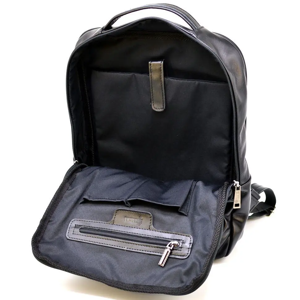 Шкіряний чоловічий рюкзак TARWA 39х29х9 см nsa0001338 - фото 10