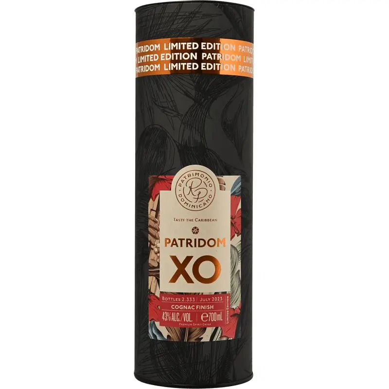 Ром Patridom XO Cognac Finish 43% 0.7 л в тубусі - фото 3