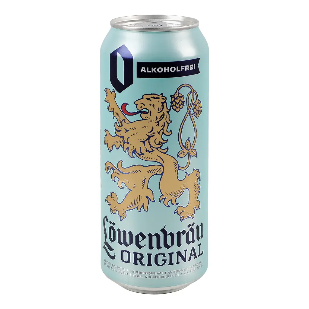 Пиво безалкольное Lowenbrau Original светлое 0.5% 0.5 л ж/б - фото 4