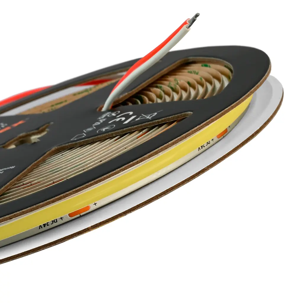 LED стрічка Videx COB DC24V 55W 5M 4000K Ra80 IP20 VL-LSTCB320-24114-B5) - фото 6