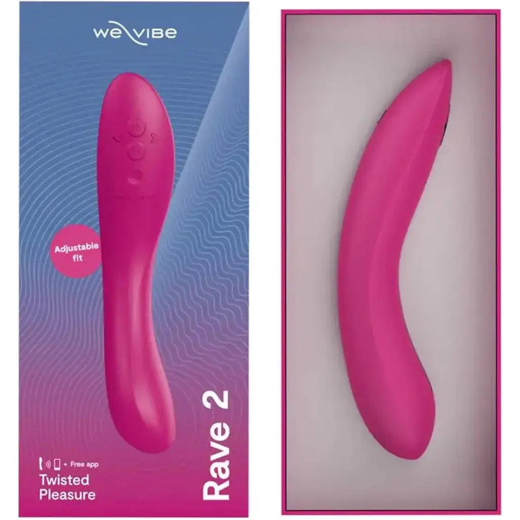 Вібратор We-Vibe Rave 2 Twisted Pleasure Pink + App (SO8769) [108462] - фото 10