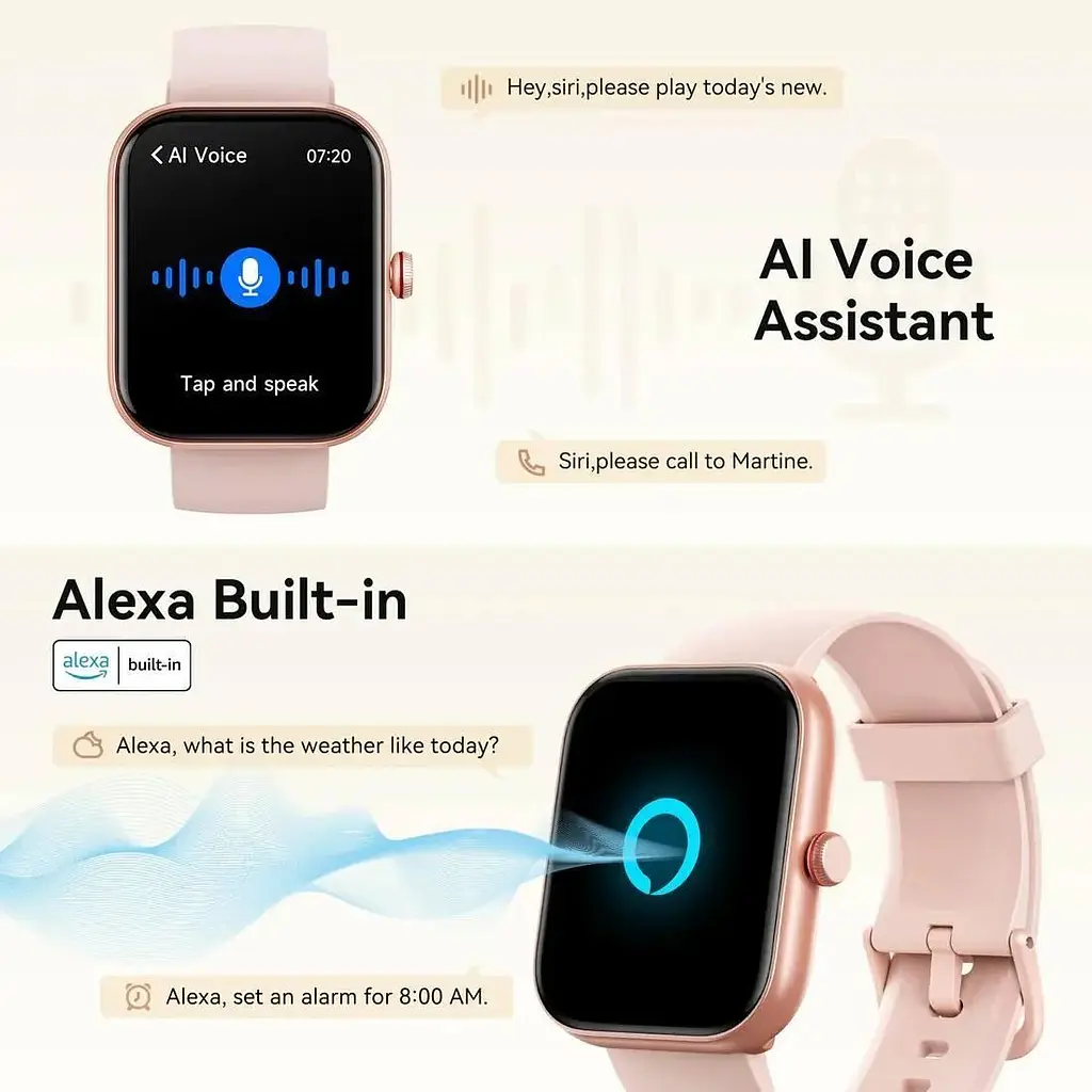 Розумний годинник Fitpolo IDW20 з функцією Bluetooth для дзвінків та відповідей - фото 2