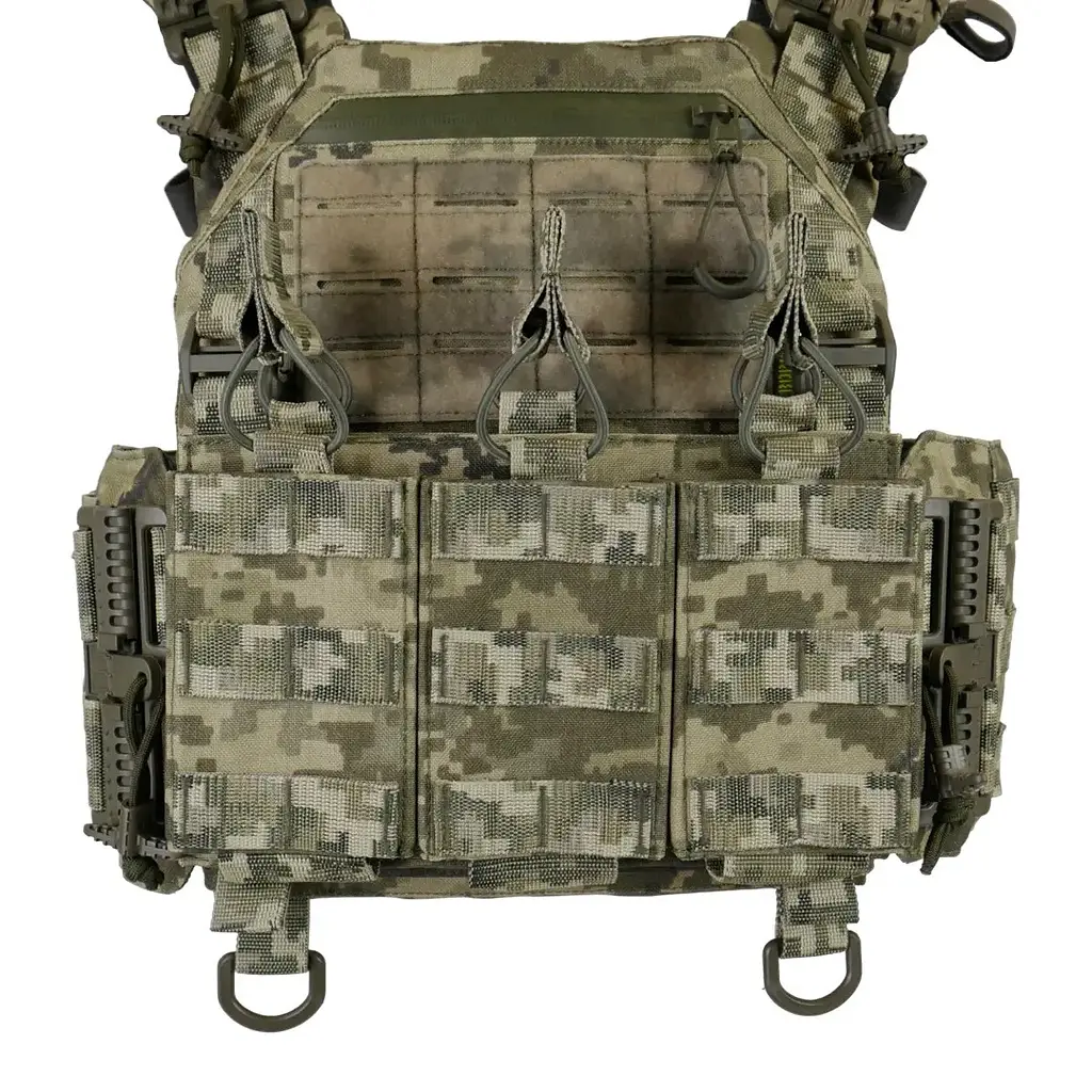 Плитоноска Kiborg GU gen.2 + 3 підсумки Pixel (1000-k45001) - фото 5