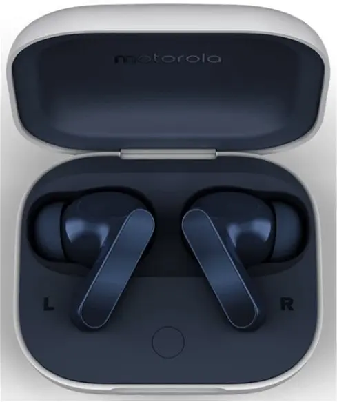 Навушники Motorola Moto Buds Starlight Blue (PG38C05748) - фото 3