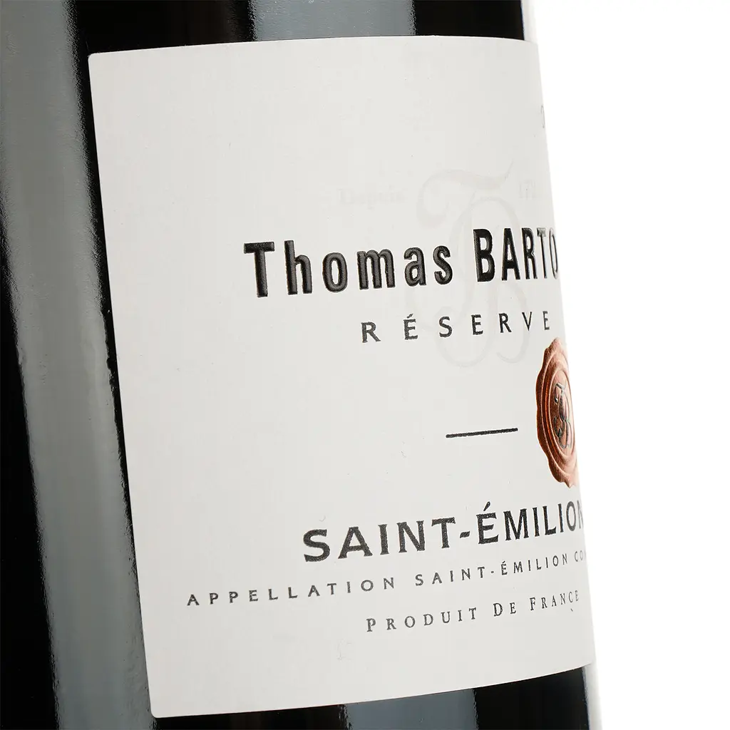 Вино Thomas Barton Reserve Saint-Emilion AOC червоне сухе 0.75 л - фото 3