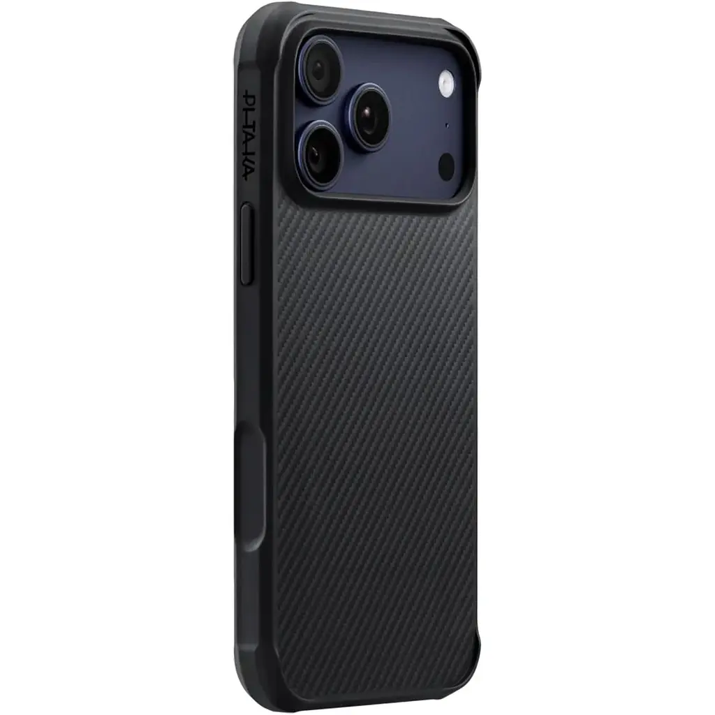 Чохол Pitaka ProGuard Case Twill 600D для Apple iPhone 17 Pro Max Black/Grey (KI1701MGPM) [153493] - фото 2