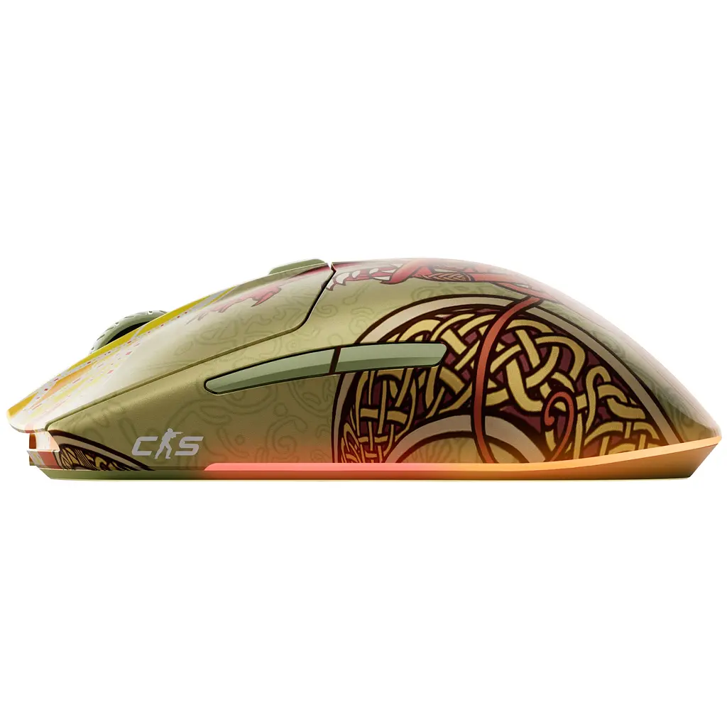 Мишка SteelSeries CS2 Dragon Lore Edition Wireless RGB - фото 6
