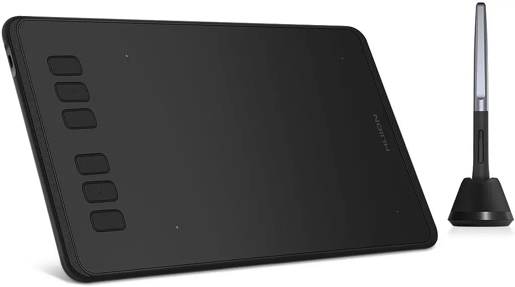 Huion Графічний планшет 6.3"x3.9" H640P, microUSB, чорний - фото 6